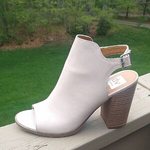 DV by Dolce Vita Cream Heeled Boots